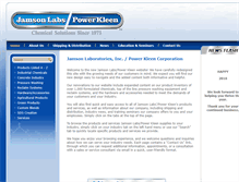 Tablet Screenshot of powerkleen.com